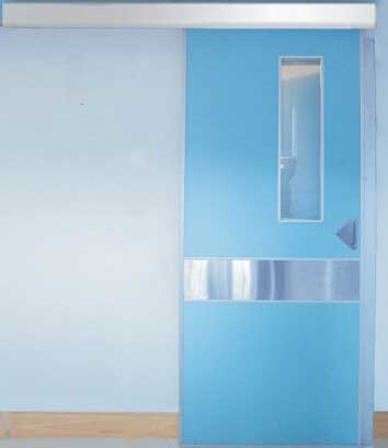 Medical semi automatic translation door