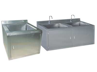 Medical stainless steel cleaning pool