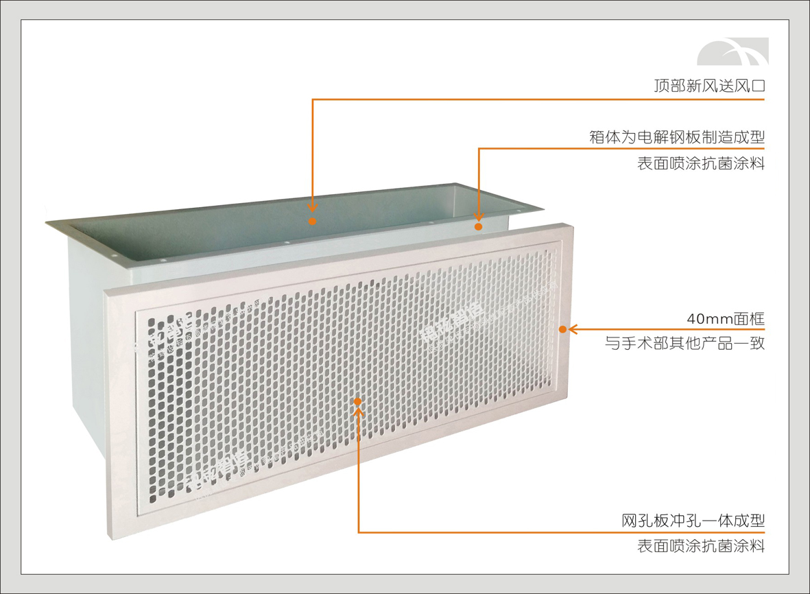 7#27105/27106系列中效/高效回风口（钢板喷涂）