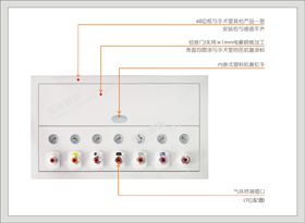 3#34430系列医用气体终端箱(C系列)