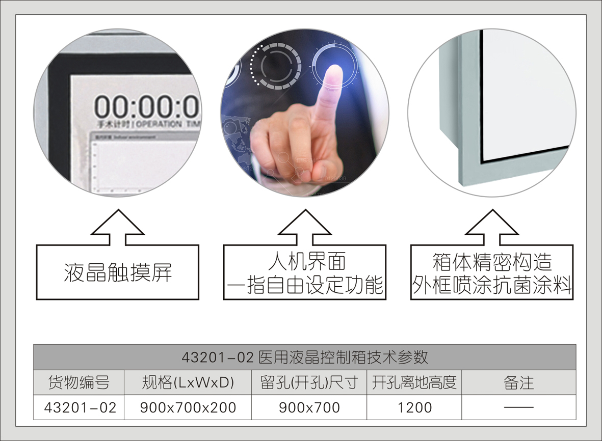 2#43201-02医用液晶控制箱