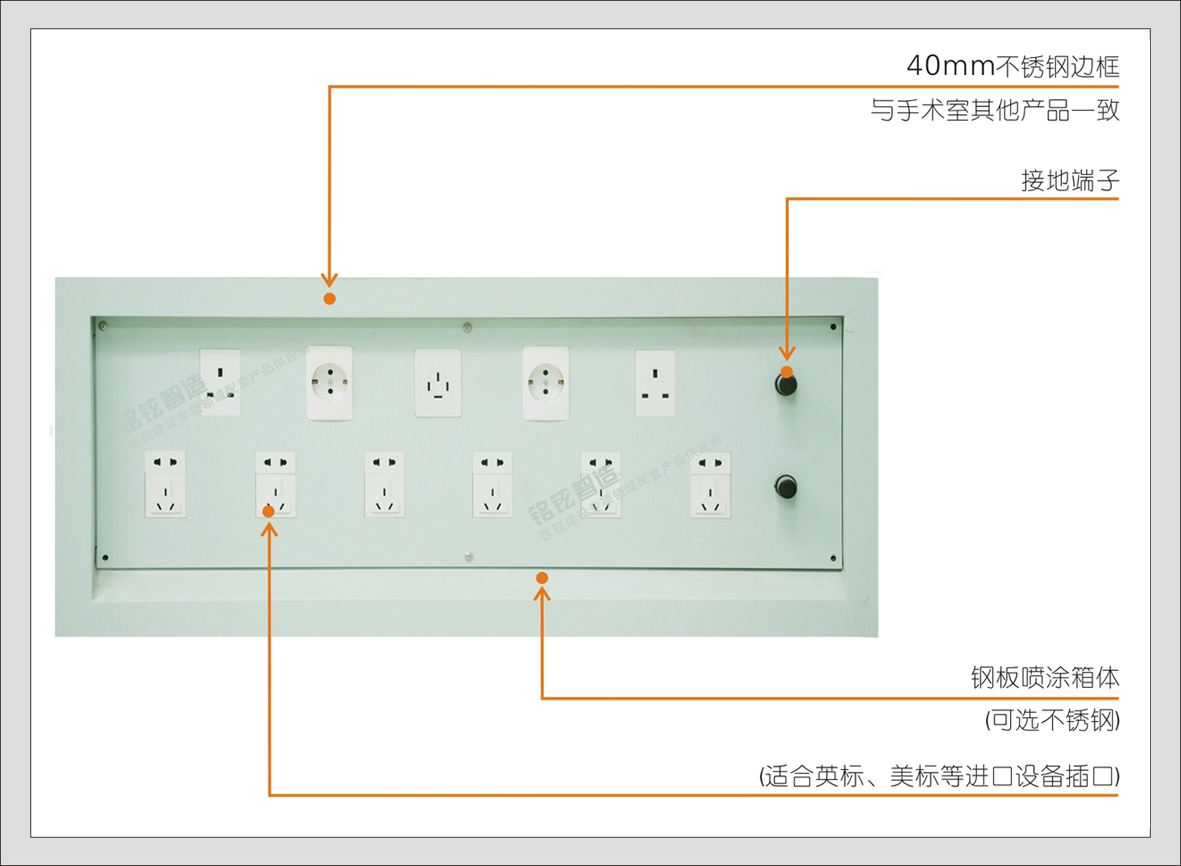 3#45301型电源插座箱(C系列11+2)